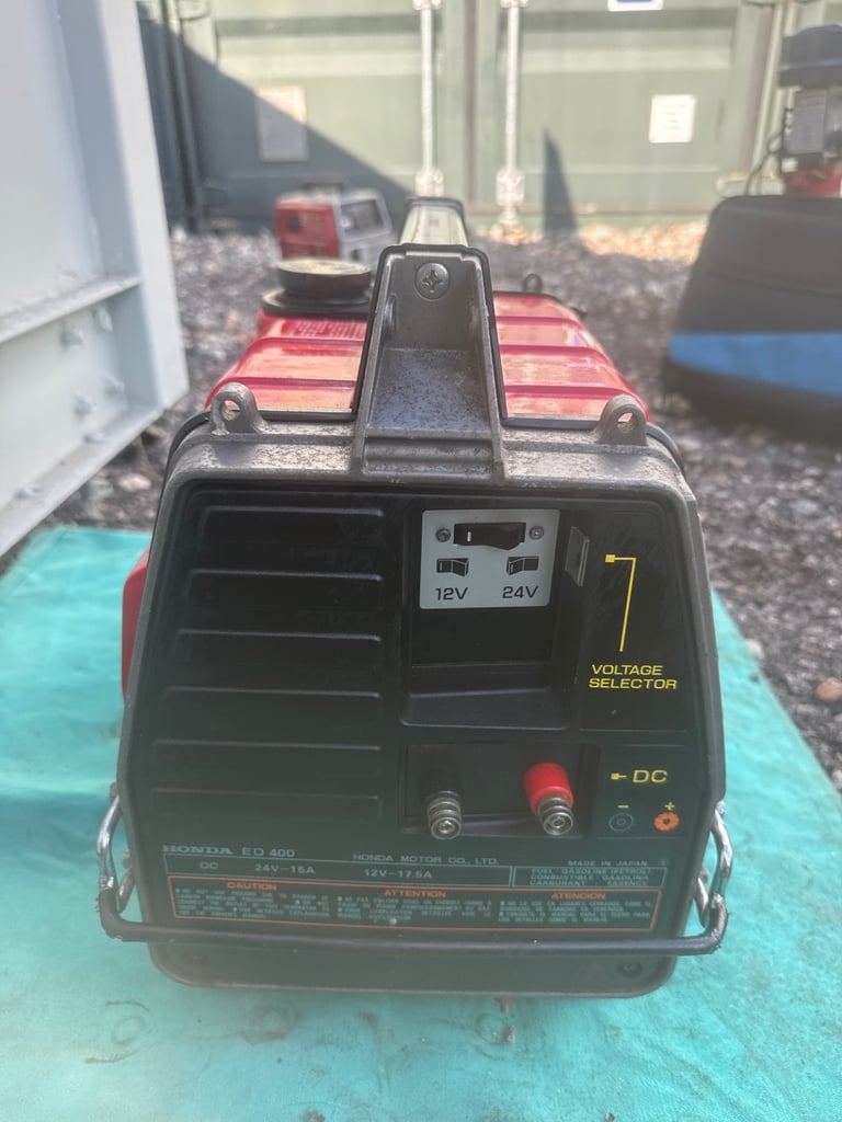 Honda ED 400 DC Generator 12v 24V