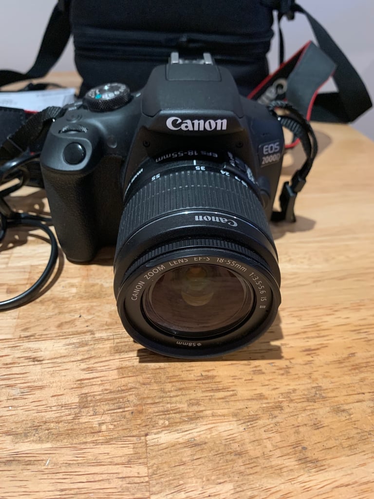 Canon EOS 2000D EF-S 18-55 IS II Digital SLR Camera