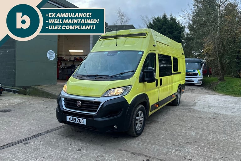 2019 Fiat Ducato 2.3 Multijet Extra High Roof Van 180 Power PANEL VAN Diesel Manual