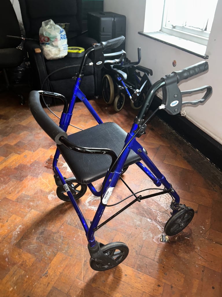 Zimmer frame & wheel chair also available. 