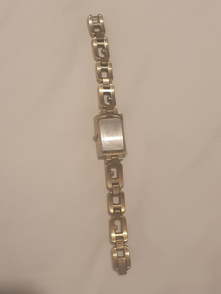 Gold guess watch