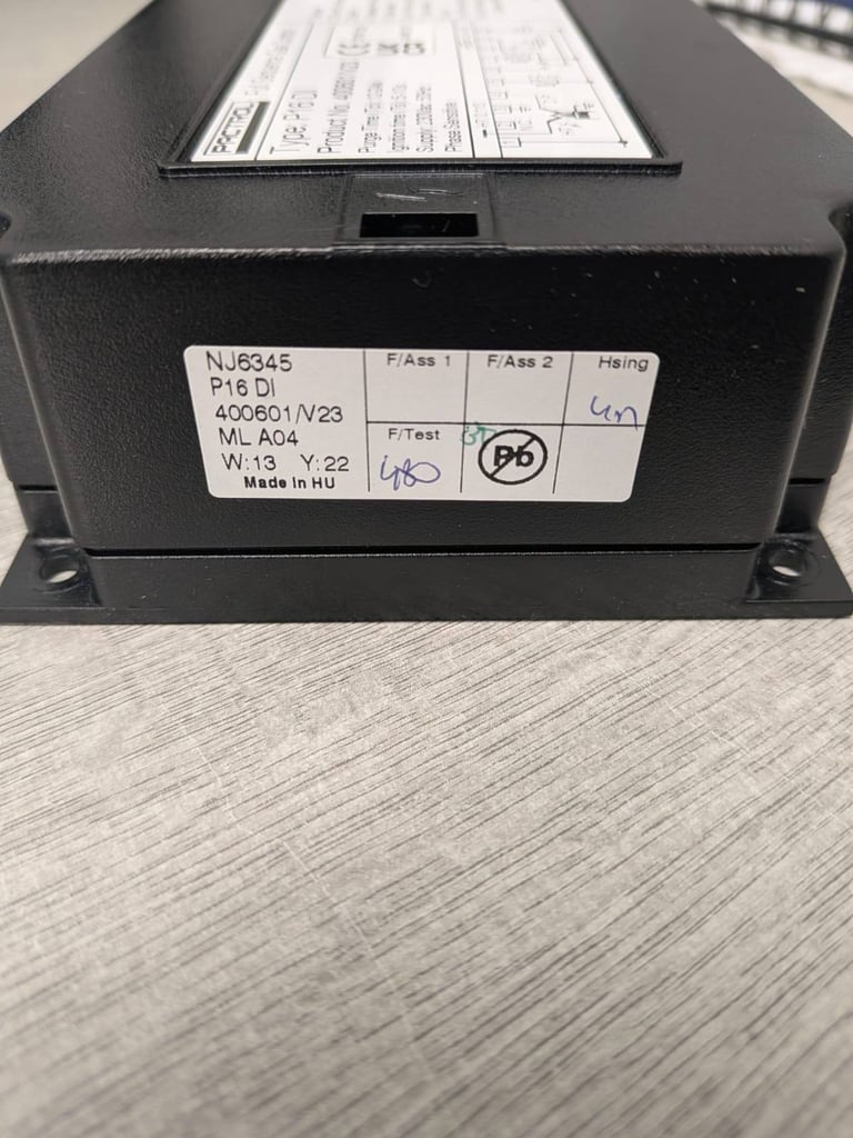 Pactrol P16 Di Full Sequence Gas Control Unit 400601/v23 Boiler Ignition 230v
