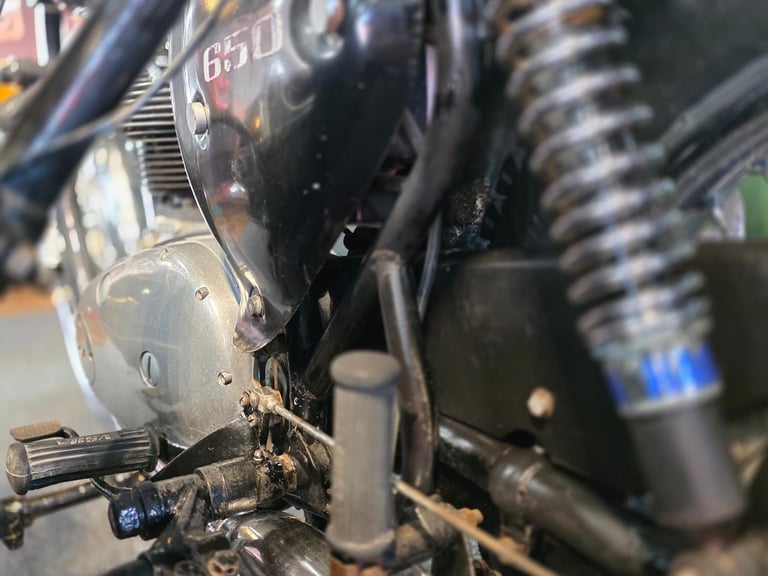 1969 BSA THUNDERBOLT 650 GARRARD WATSONIAN SIDECAR BARN FIND