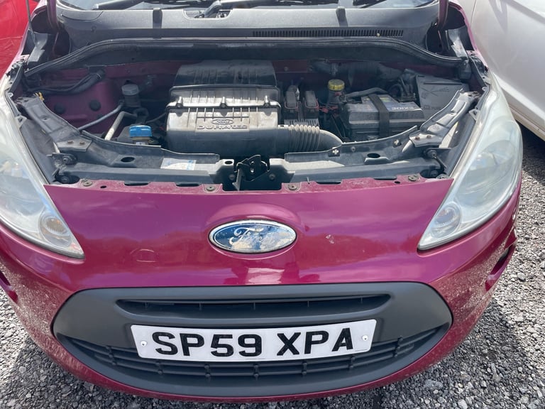 FORD KA 1.2 ZETEC 59 REG RED 3 DOOR MOT MARCH 20TH 2026 TAX £35 LOW INSURANCE 50+MPG