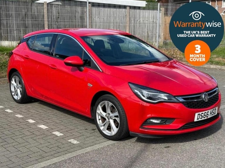 2016 Vauxhall Astra 1.4i Turbo SRi Euro 6 5dr HATCHBACK Petrol Manual