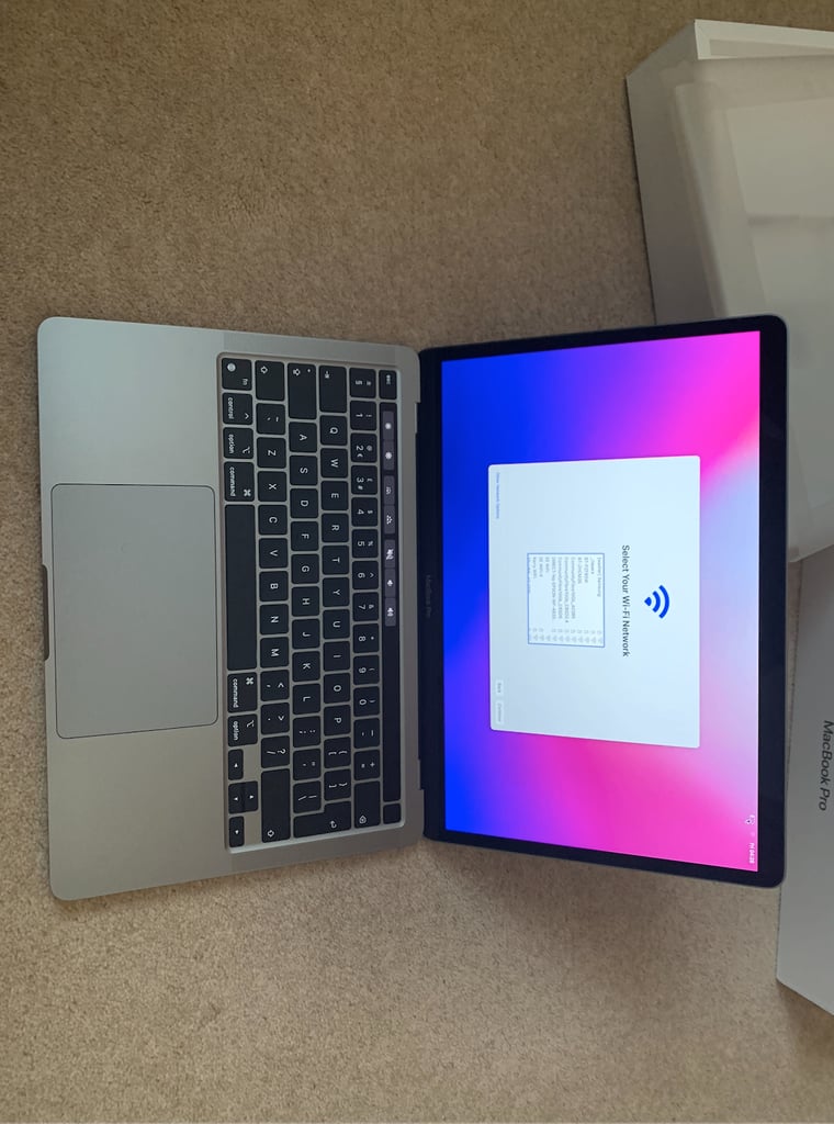Excellent Condition MacBook Pro M1 With Touch Bar, 256GB, 100% Battery Health 
