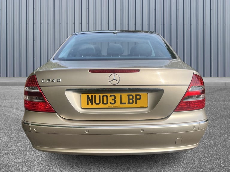 2003 Mercedes-Benz E-Class 2.6 E240 Avantgarde 4dr SALOON Petrol Automatic