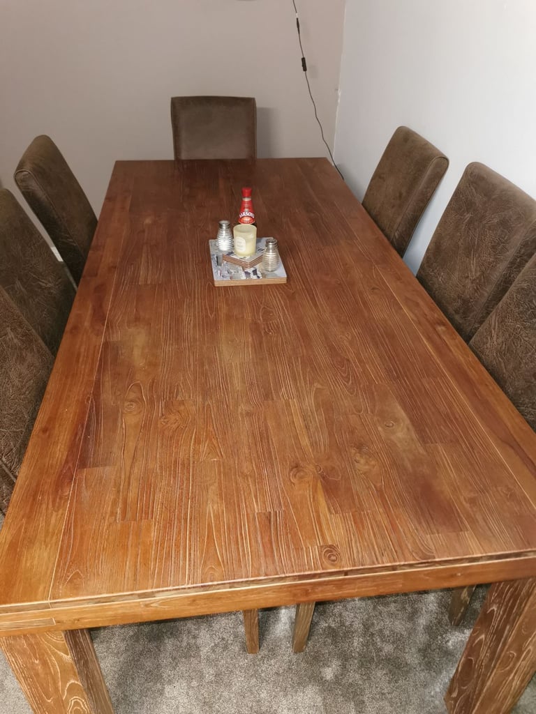 Dining room and chairs 