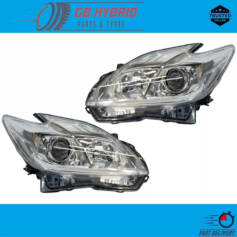 Toyota Prius 2012-2015 Front LED Headlight Both Sides (Import Only)