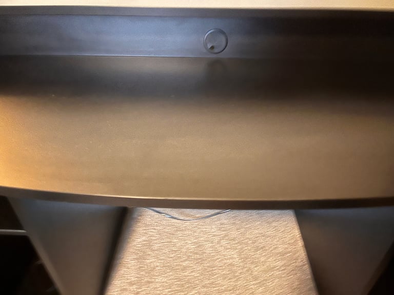Black desk