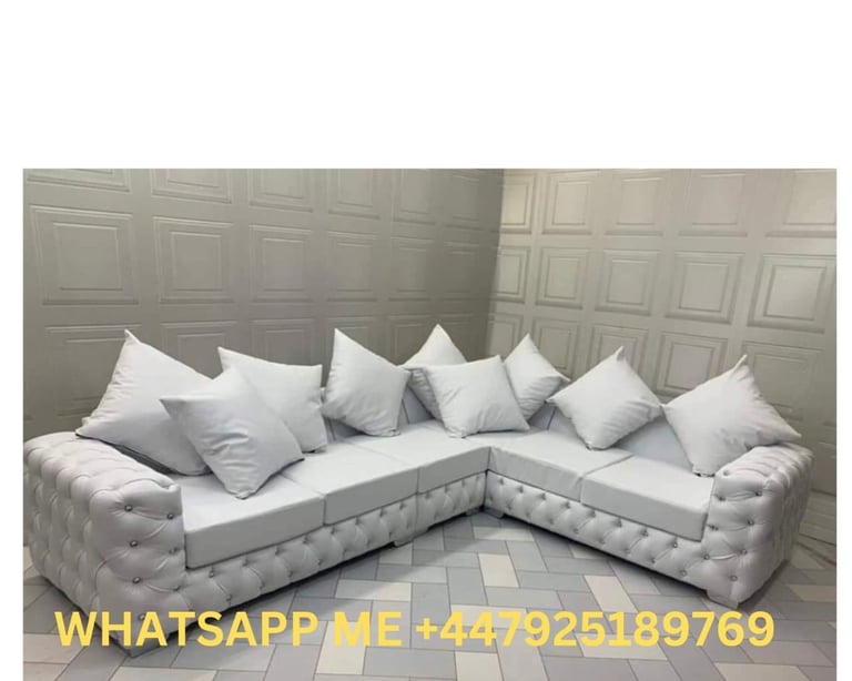 image for 🌹❤Luxuries brand new 3 seater corner sofa 2 seater ashwin velvet sofa