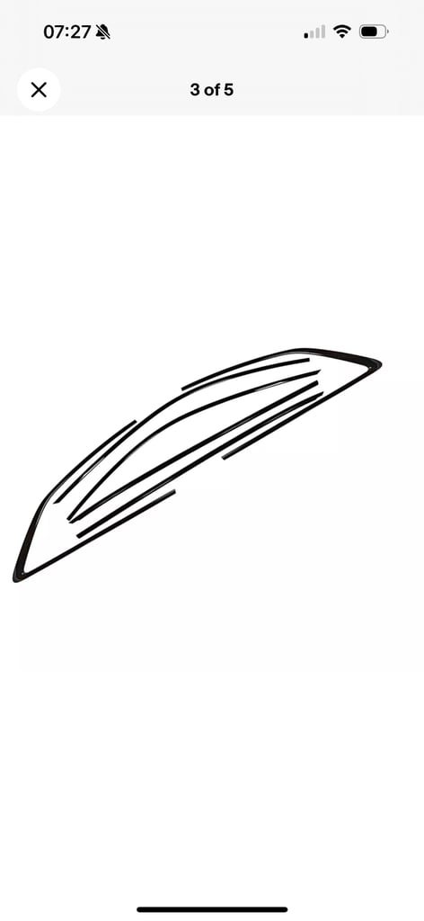 Black window trims for Audi A5 (2-door)