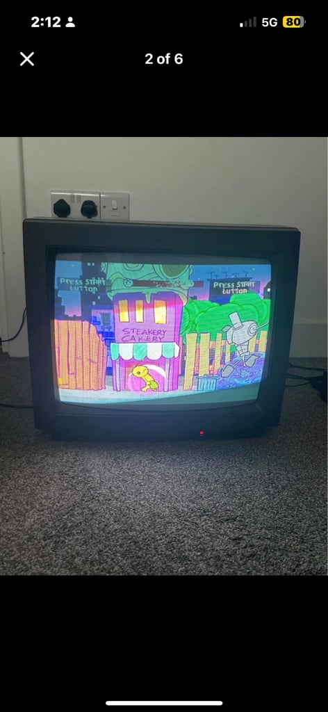 Matsui 21” crt retro gaming tv