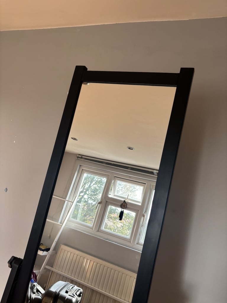 Ikea full length free standing mirror with storage/ ikea mirror / full length mirror 