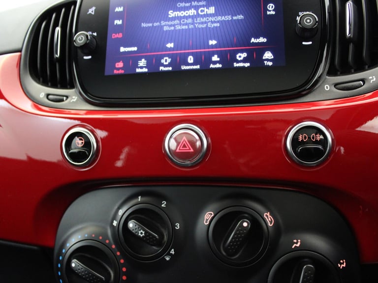 2022 Fiat 500 1.0 Mild Hybrid Red 3dr [16 Alloy] Hatchback PETROL Manual