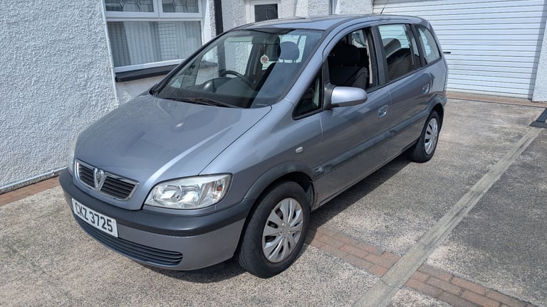 Vauxhall, ZAFIRA, MPV, 2005, Manual, 1598 (cc), 5 doors. 7 seater 