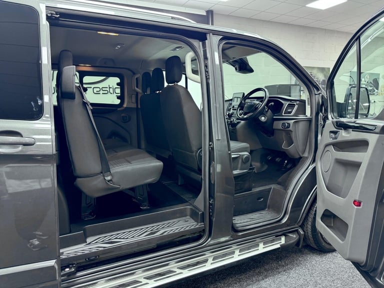 2018 Ford Transit Custom 2.0 300 EcoBlue Limited Crew Van L1 H1 Euro 6 5dr (6 Seat) PANEL VAN Die...