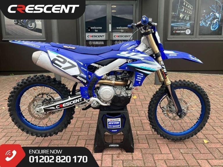 YAMAHA YZ450F / YZF450 2025 - LOW HOURS - IMMACULATE EXAMPLE - CRESCENT SUPPLIED
