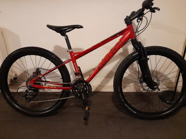 Light weight aluminium kids Junior carrera blast mountain bike