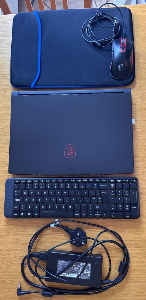 image for Gaming Laptop MSI GF63 8RD £450 ONO