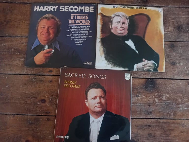 image for Harry Secombe LPs x 3