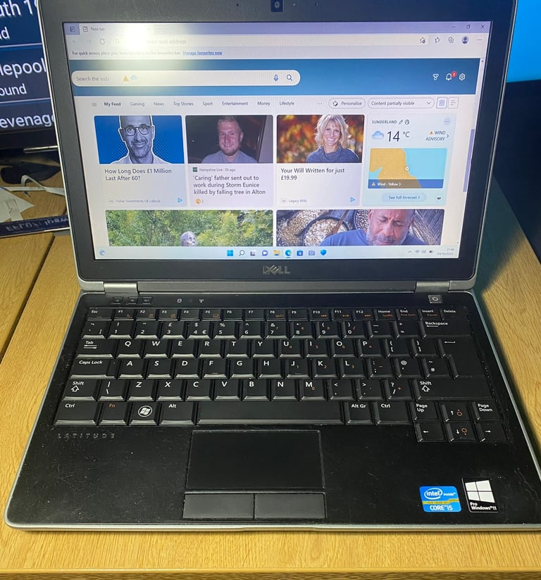 Laptop VFAST i5 8GB Dell HD 240GB SSD,Window11,office,Ready 