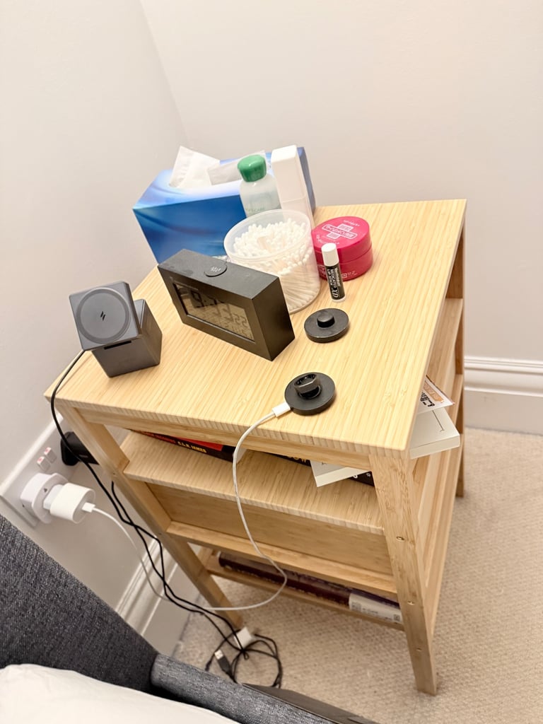 IKEA Nordiska bedside table x2