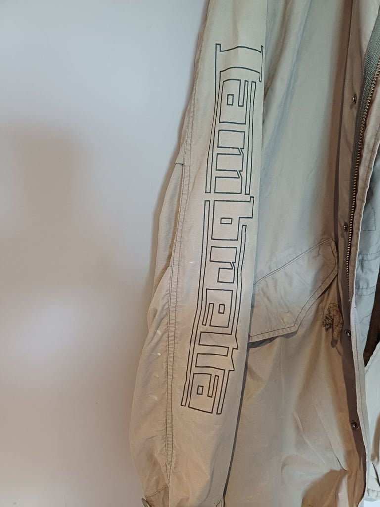 Lambretta khaki fishtail parka size M