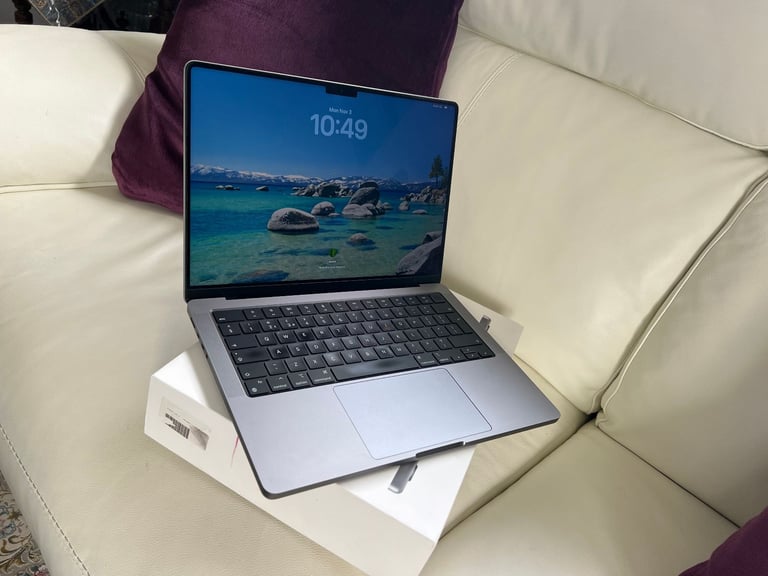 image for M1 Apple MacBook Pro 14 inch, 2021, 16GB RAM, 1TB SSD, Boxed