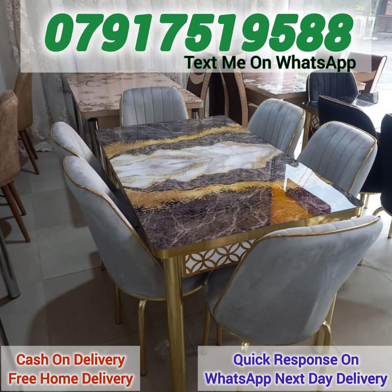 Dining Tables with Chairs Set