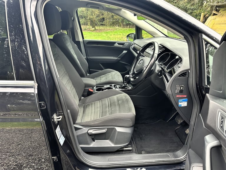 VW TOURAN 2016 16 PLATE,1.4 PETROL HIGH LINE TSI DSG 7 SEATS,IMMACULATE MPV