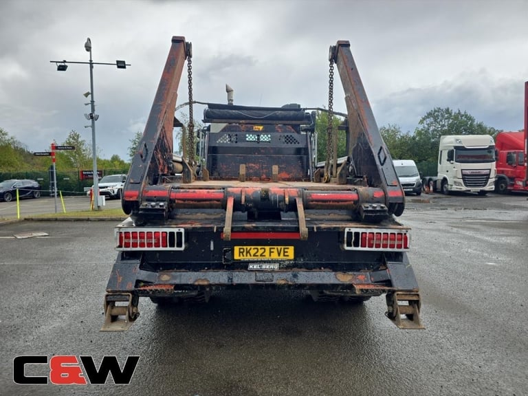2022 (22) DAF FA LF 230 18T 4x2 Skip Loader - 166,000KMS