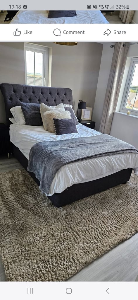 image for King size divan without matrress 