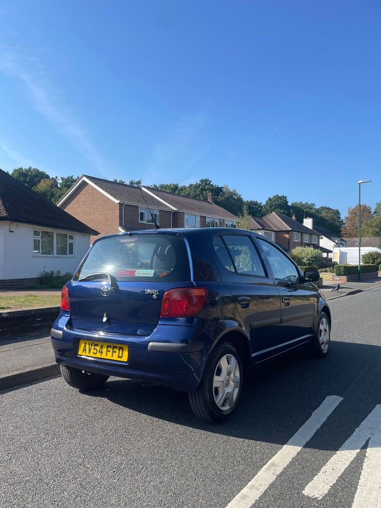 *12 MONTHS MOT, FTSH & ULEZ COMPLIANT* Toyota, YARIS, Hatchback, 2004, Manual, 1298 (cc), 5 doors