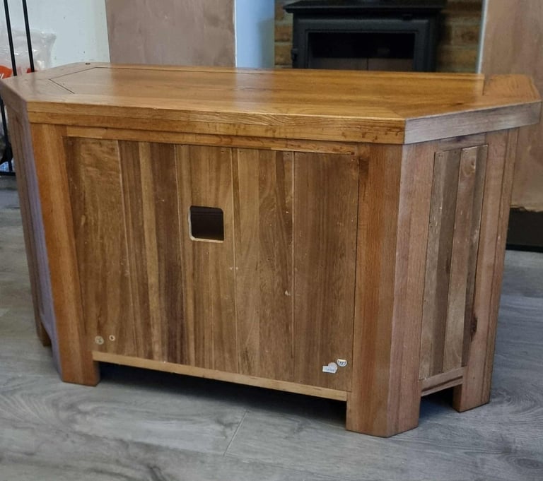 Oak tv unit oak furniture land