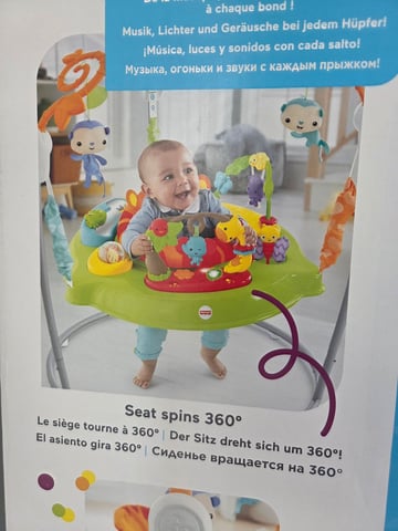 Fisher Price roaring rainforest jumperoo excellent condition in