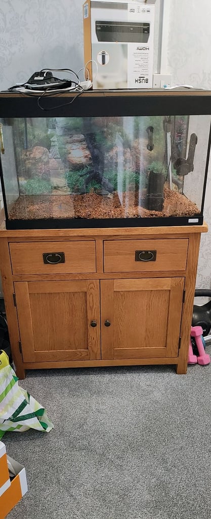 image for Free aquarium and cupboard 