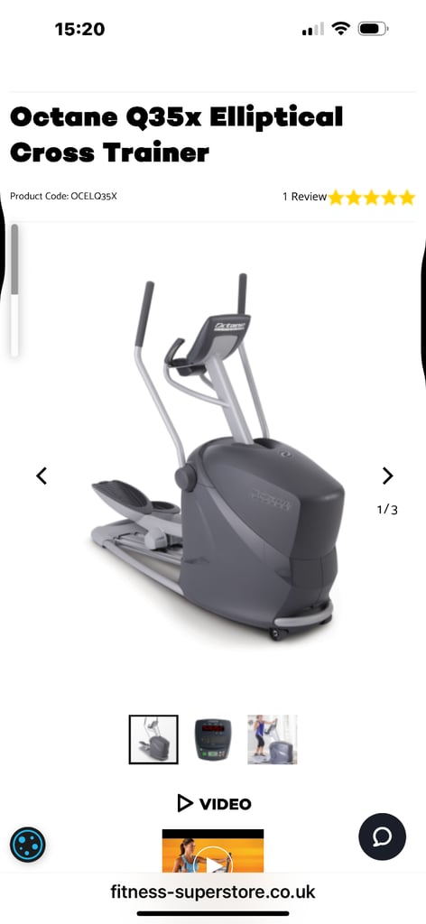 Elliptical cross trainer - must go by 31/10