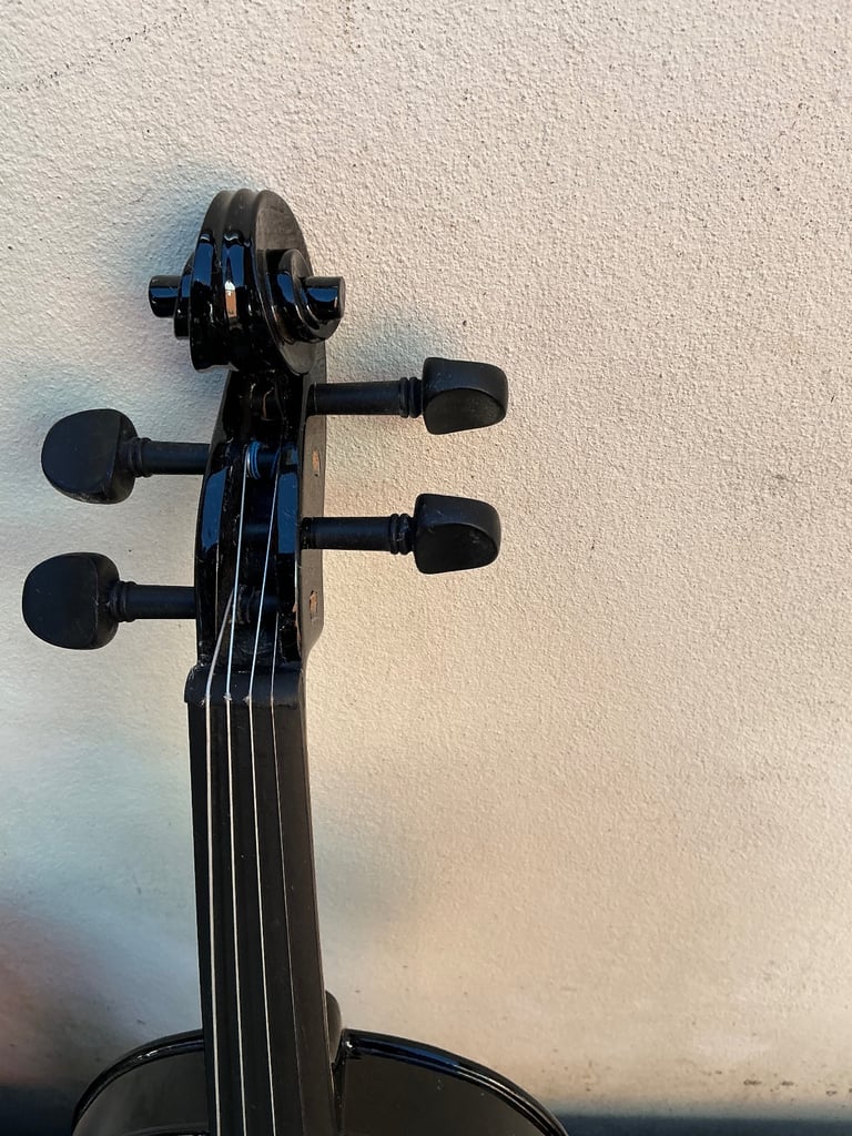 Gear for music violin colour black full size model 44v-100bk