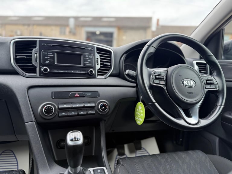 2017 Kia Sportage 1.7 CRDi 1 Euro 6 (s/s) 5dr ESTATE Diesel Manual