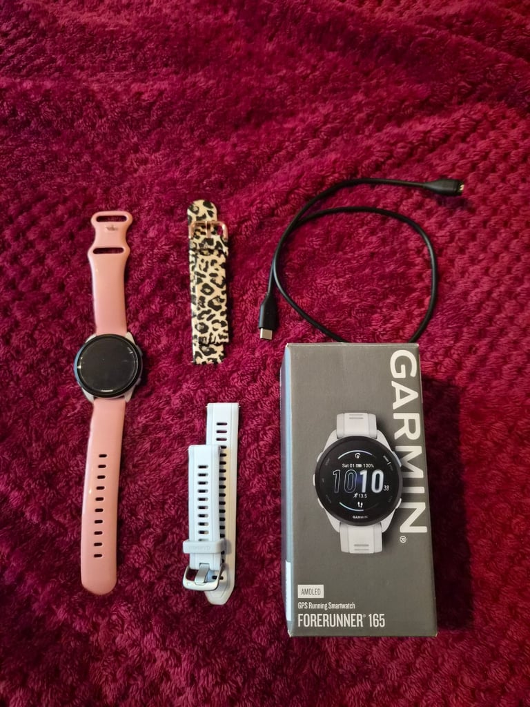 Garmin forerunner 165 gps smart watch 