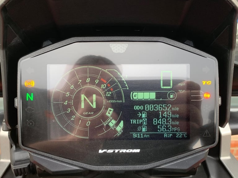 Suzuki DL 1050 V-STROM - 3652 miles - 2 YEAR WARRANTY