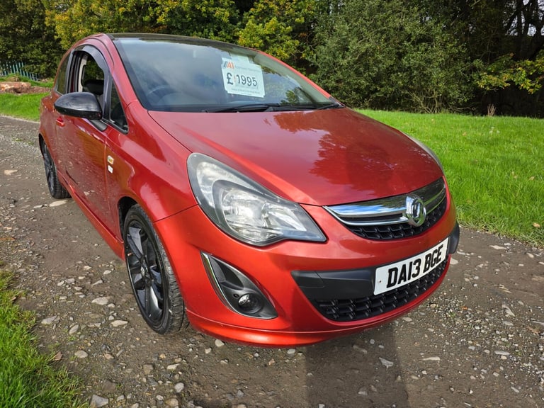 2013 Vauxhall Corsa 1.2 Limited Edition 3dr HATCHBACK Petrol Manual