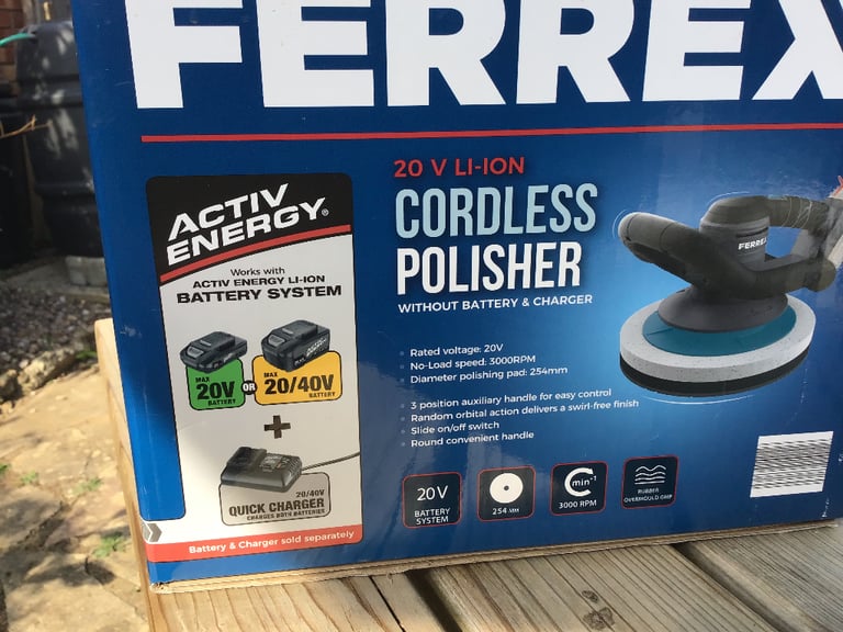 Ferrex polisher (New boxed)