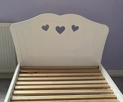 Singe bed frame; mattress; storage drawer under bed 