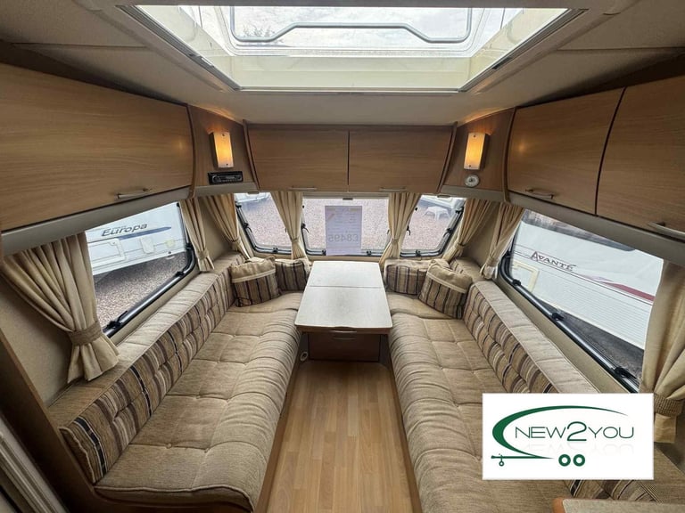 2007 Swift Charisma 620 4 Berth Fixed Bed Caravan - STOCK E140 - HUGE SALE!!