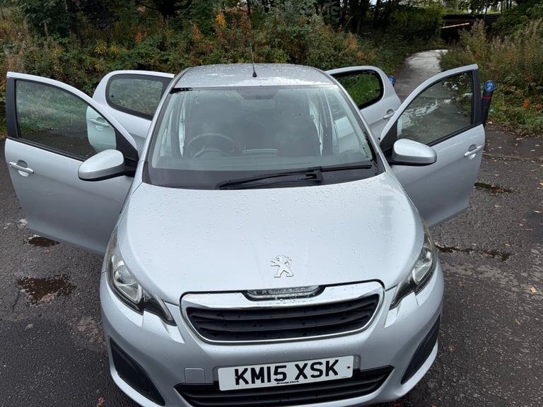 2015 Peugeot 108 1.0 Active 5dr HATCHBACK Petrol Manual