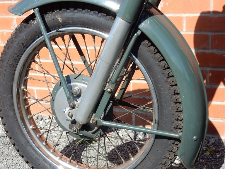 Royal Enfield Model G 350cc 1957 Matching Numbers. V5C & Buff Logbook - 209 XVY