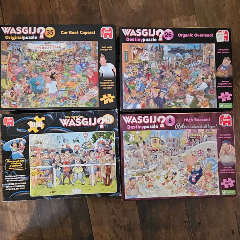 x4 Wasjig Jigsaw Puzzles
