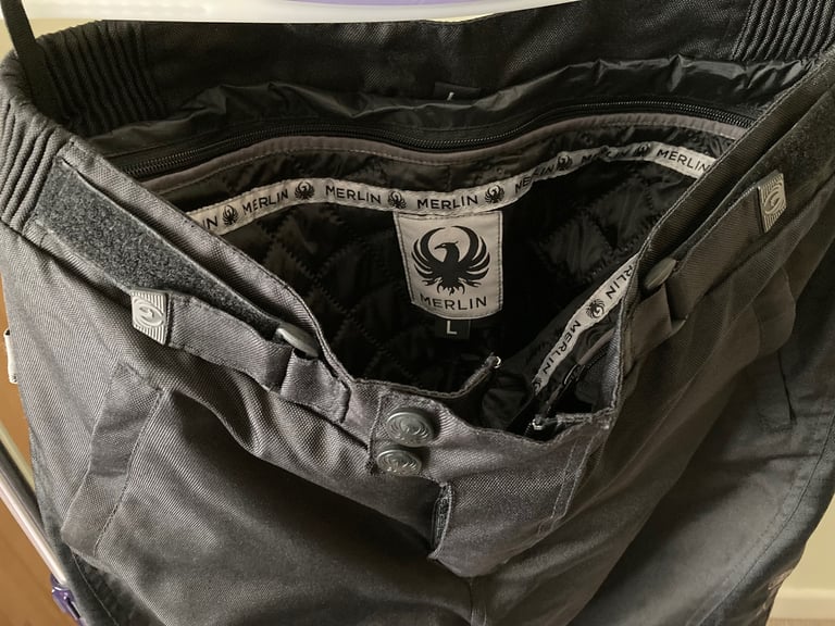 Motorcycle over trouser